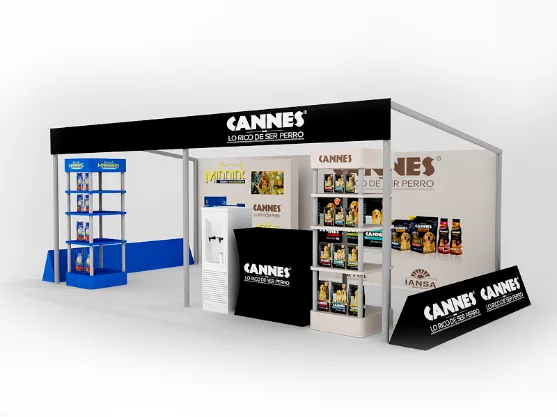 Diseño y producción de stands, vista 3